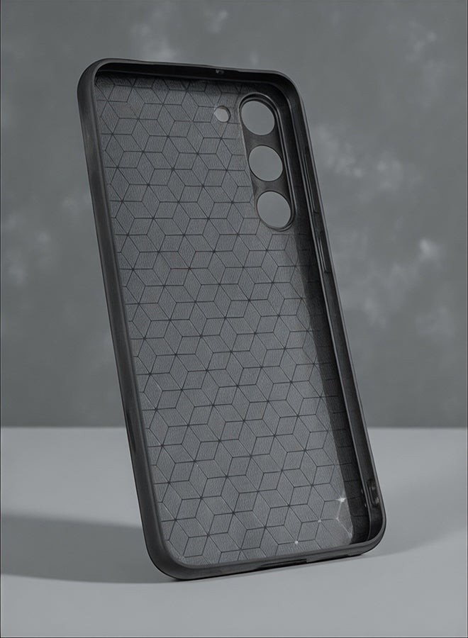 Covernex Samsung Galaxy S23 Plus Protective Case Cover Printed Featuring Coffee and Snacks Doodle Pattern - Image 3